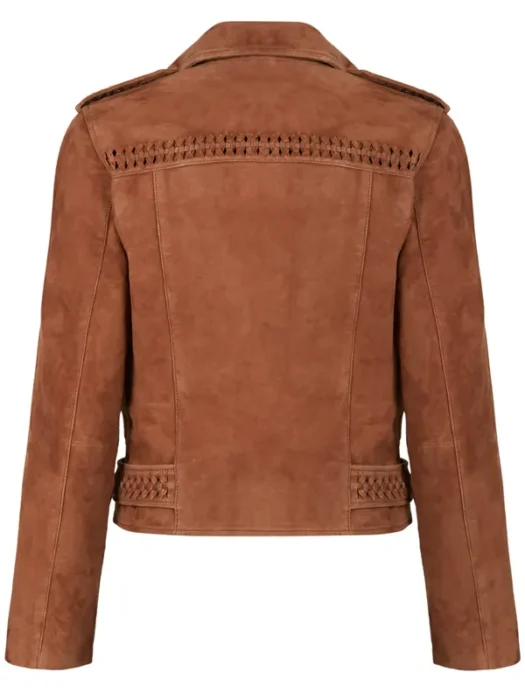 9-1-1 Nashville LeAnn Rimes Brown Jacket Back