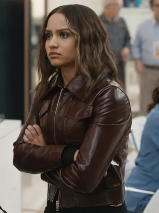 9-1-1 S09 Corinne Massiah Brown Jacket