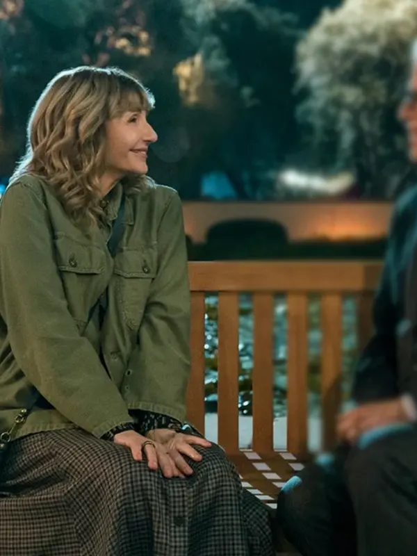 A Man On The Inside S02 Mary Steenburgen Green Jacket