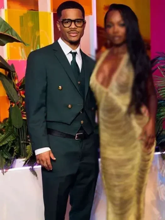 Ace Greene Love Island USA Green Blazer