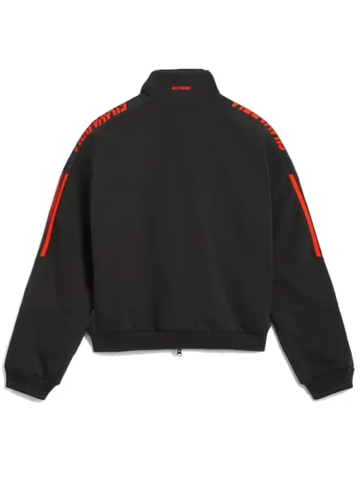 Adidas x Willy Chavarria 2025 Black Track Jacket Back
