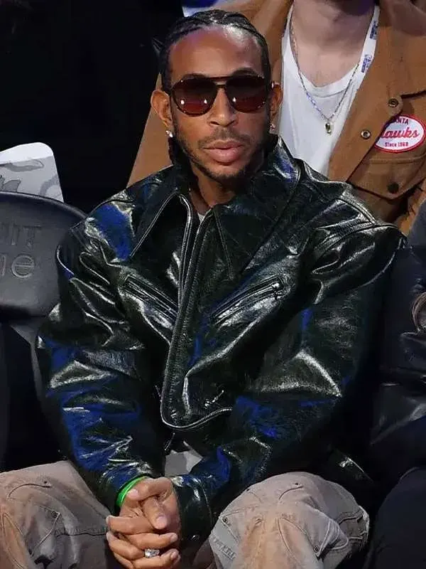 All-Star Game Ludacris Green Leather Jacket