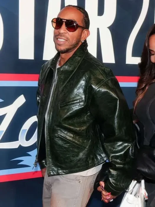 All-Star Game Ludacris Leather Green Jacket