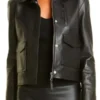 Allegiance Supinder Wraich Black Leather Jacket