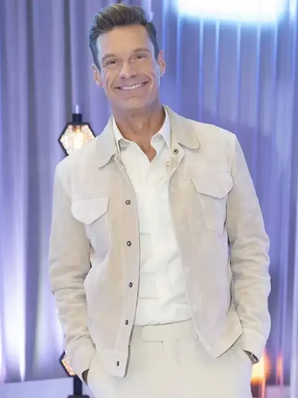American Idol Ryan Seacrest Suede Jacket