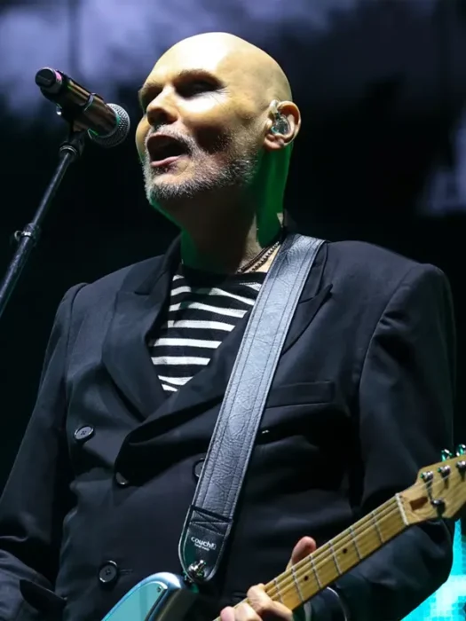 Billy Corgan Coachella 2026 Black Blazer
