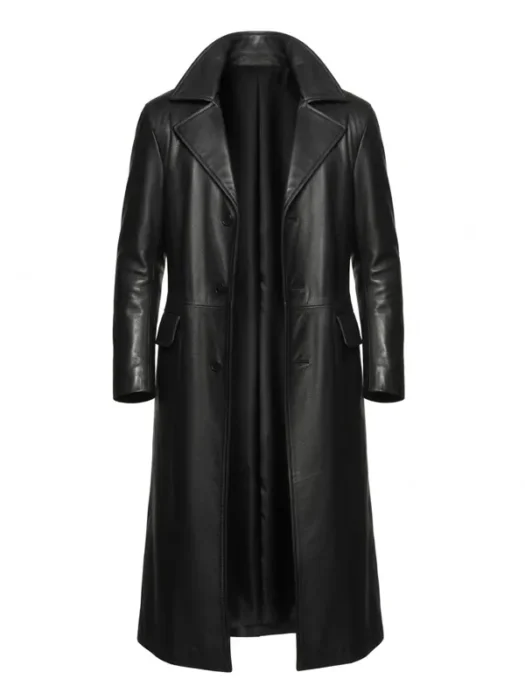 Blade Wesley Snipes Vampire Hunter Black Leather Coat