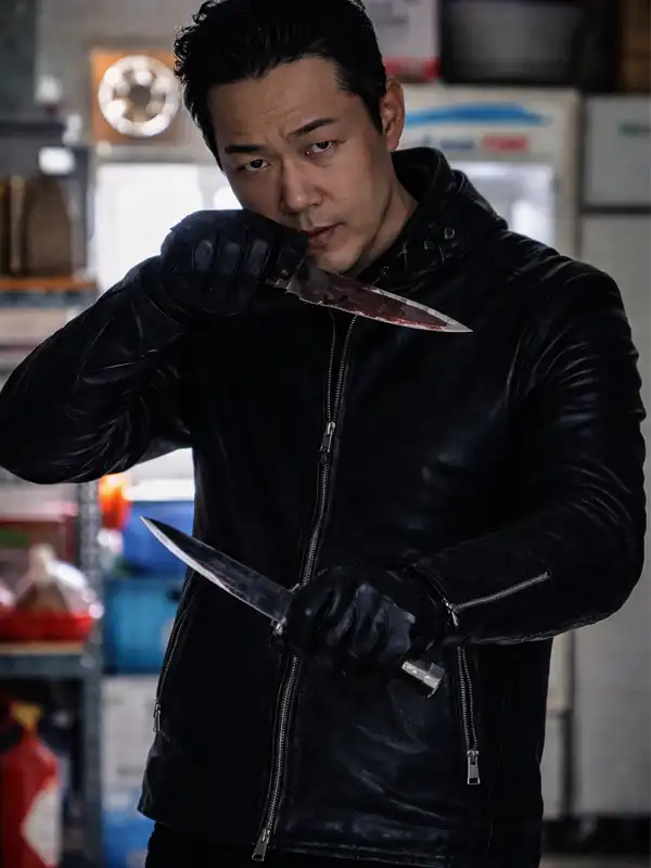Bloodhounds Myung gil Black Leather Jacket