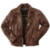 Burner Leather Jacket front