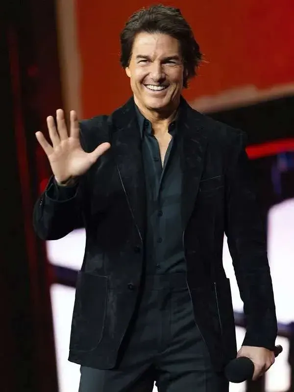 CinemaCon Tom Cruise Suede Black Blazer