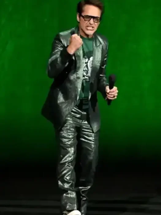 Cinemacon 2026 Robert Downey Jr. Green Blazer