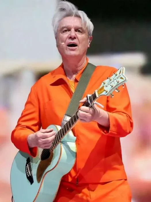 Coachella David Byrne Jacket Orange