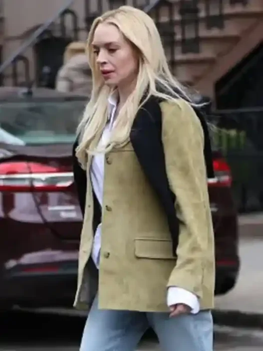 Count My Lies Violet Lockhart Leather Blazer