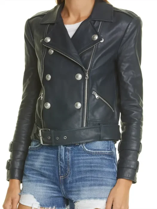 Daredevil Born Again S02 Urich Black Leather Jacket