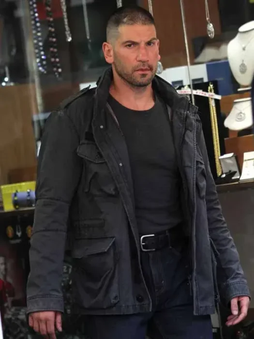 Daredevil The Punisher Grey Jacket