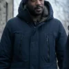 David Ajala Law and Order S25 Puffer Hooded Jacket
