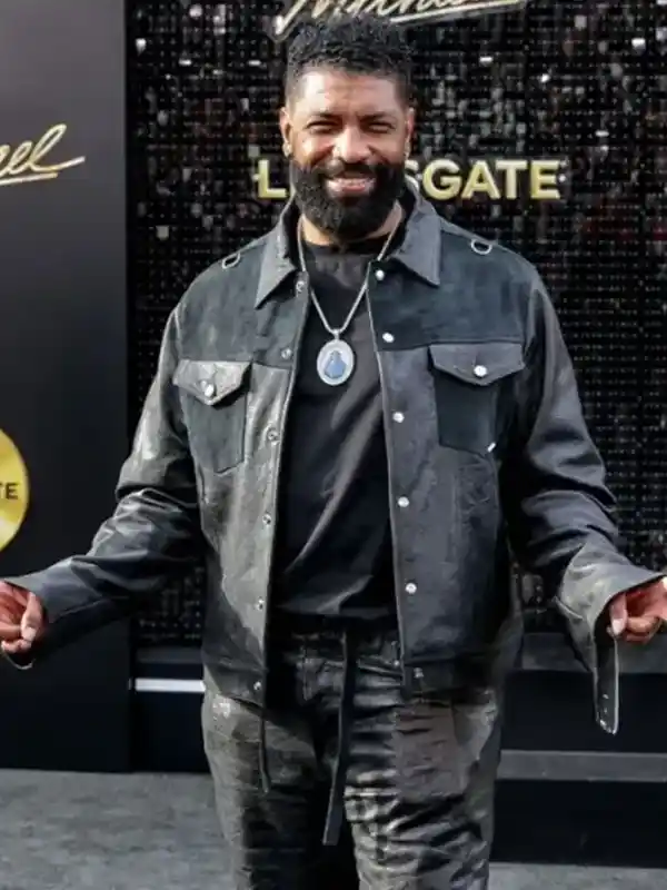 Deon Cole Michael Premiere 2026 Grey Suede Jacket