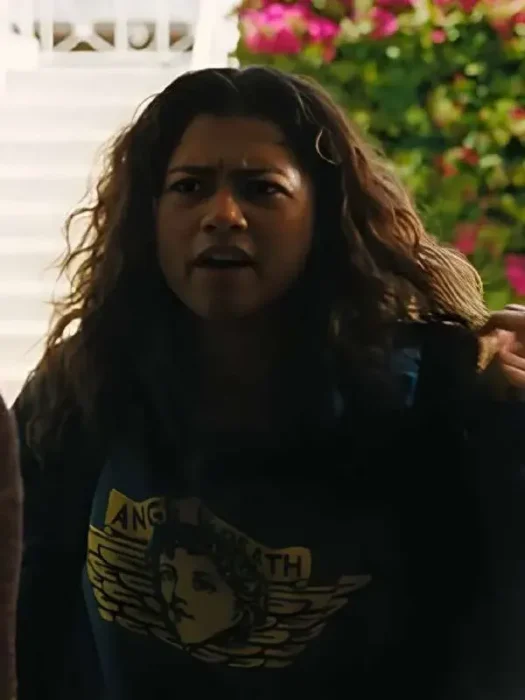 Euphoria Zendaya Angel of Death Hoodie