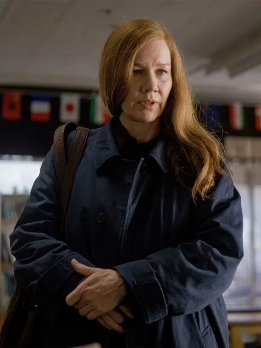 Eva Stratt Project Hail Mary Trench Black Coat