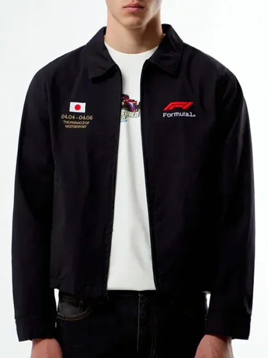 Formula 1 Suzuka Japan Touge Work Black Jacket