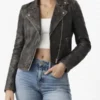 GTA VI Lucia Caminos Leather Jacket front - Copy