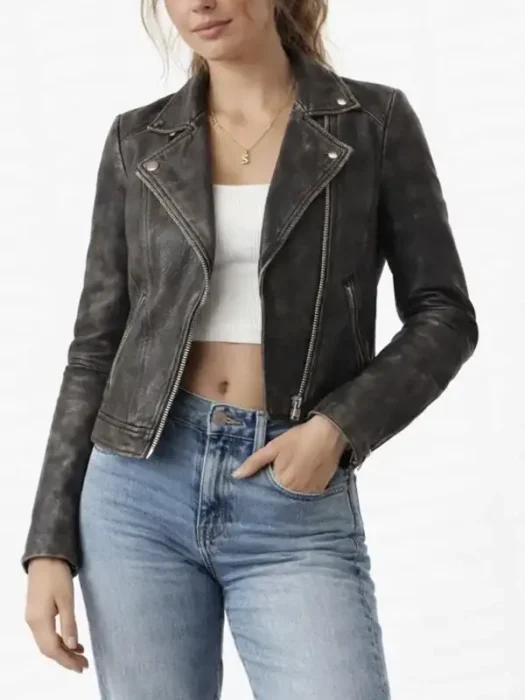 GTA VI Lucia Caminos Leather Jacket front - Copy