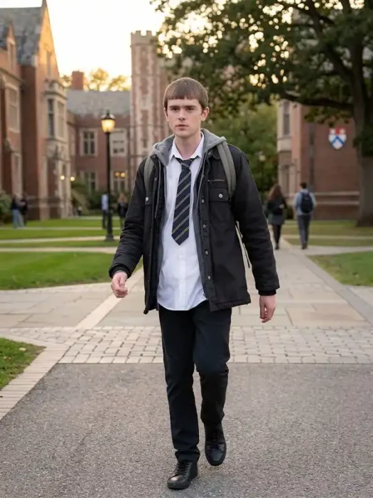 Half Man Mitchell Robertson Black Jacket