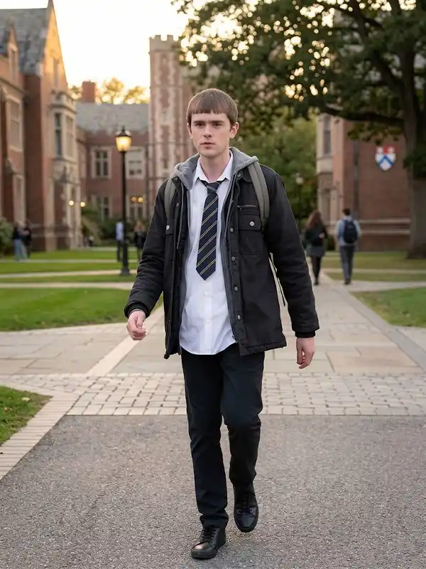 Half Man Mitchell Robertson Black Jacket