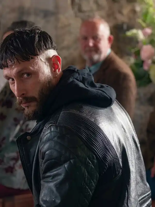 Half Man Richard Gadd Black Leather Jacket