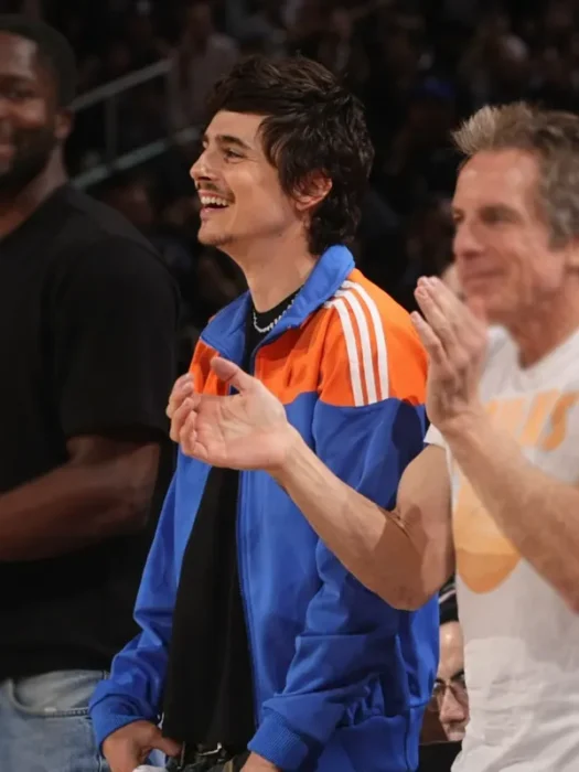 Hawks Vs Knicks Timothée Chalamet Cotton Jacket