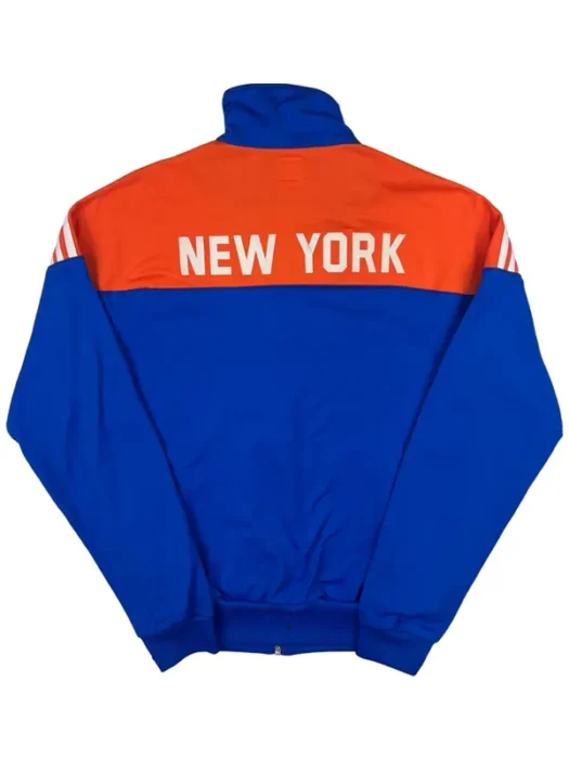 Hawks Vs Knicks Timothée Chalamet Jacket Back