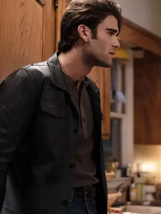 Hunter McVey 9-1-1 Nashville Leather Black Jacket