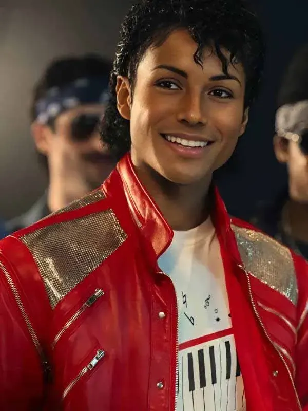 Jaafar Jackson Michael Thriller Leather Jacket