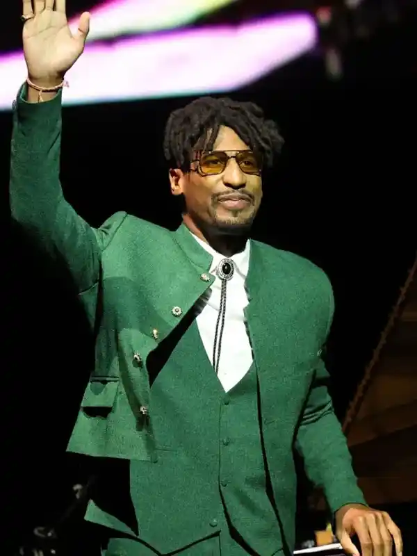Jon Batiste CinemaCon Green Blazer