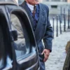 Jonas Malmsjo The Swedish Connection Gray Long Wool Coat