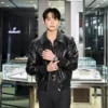 Jung Kook Watch Event 2026 Leather Jacket
