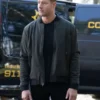 Justin Hartley Tracker Bomber Green Jacket