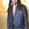 Leny Kravitz Black Leather Jacket