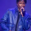 Lucky Daye Super Bowl Leather Jacket