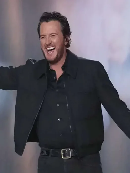 Luke Bryan American Idol S24 Black Jacket