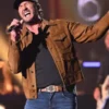 Luke Bryan Brown Suede Jacket