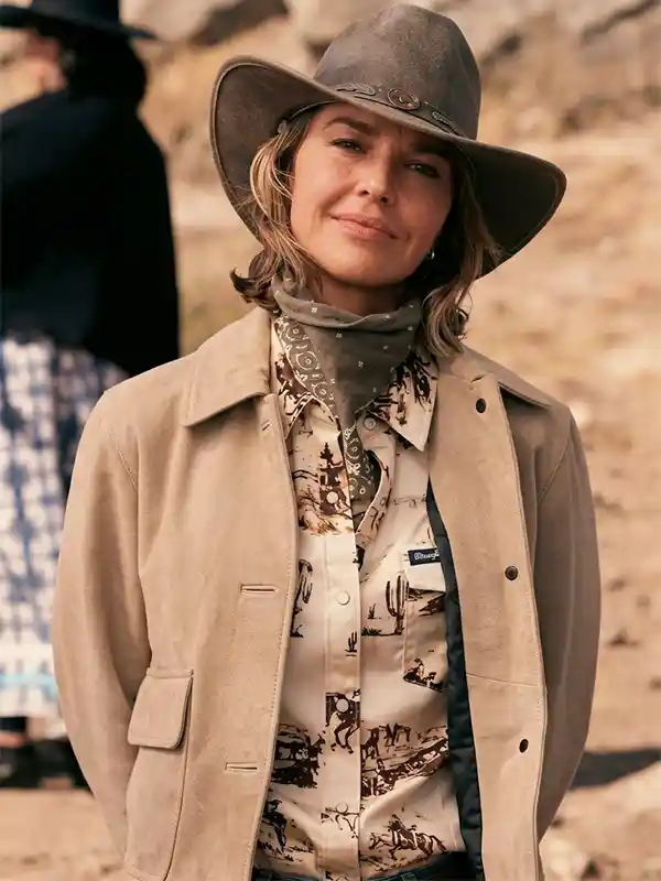 Marshals Arielle Kebbel Suede Jacket