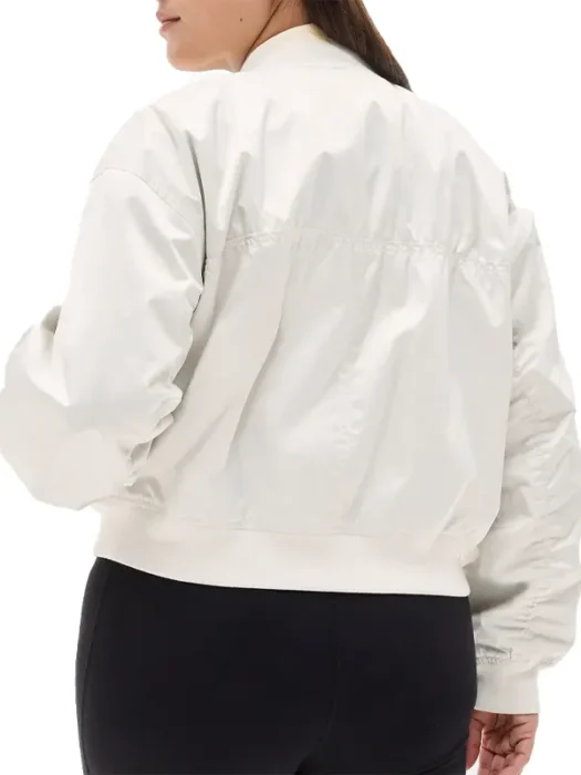 Marshals Ash Santos White Jacket Back
