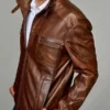 Maverick Men's Sheepskin Leather Jacket