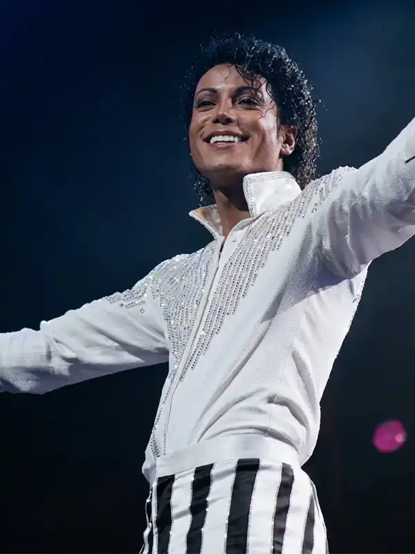 Michael Jaafar Jackson White Jacket