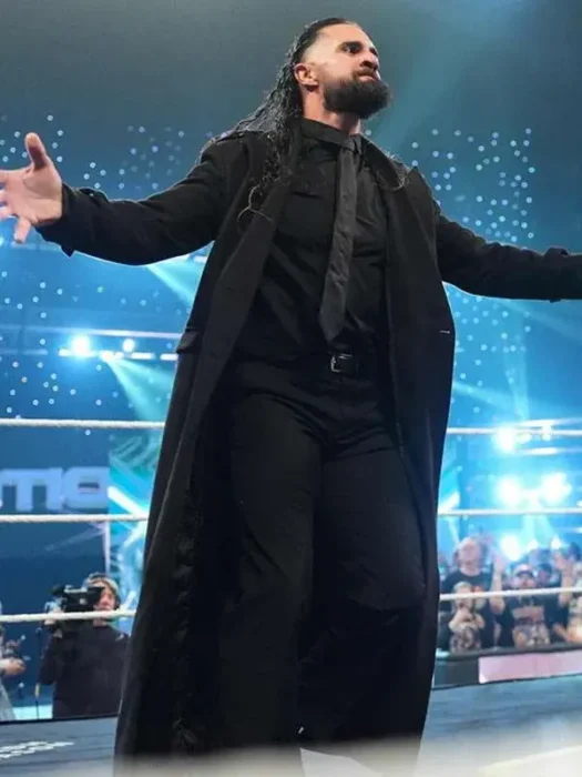 Monday Night RAW Seth Rollins Black Coat