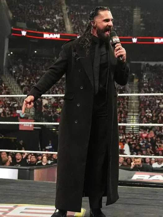 Monday Night RAW Seth Rollins Long Coat
