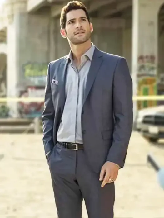 Morningstar Lucifer Grey Blazer