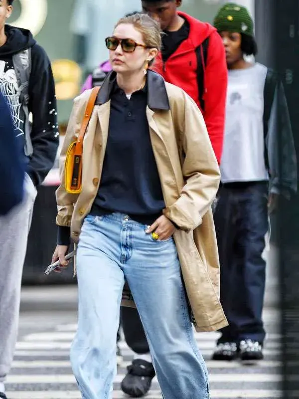 NYC Gigi Hadid Car Coat