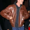 NYC Jacob Elordi Brown Leather Jacket